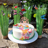 Esspapier Schmetterling Schwarm