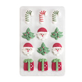 Weihnachtliche Zuckerdekoration