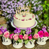 Essbare Röschen lila