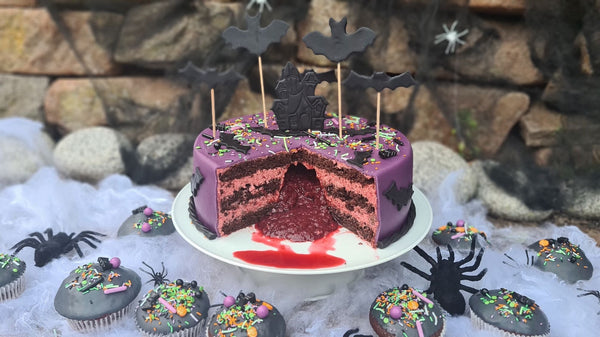 Kirsch Schokotorte - Halloweentorte