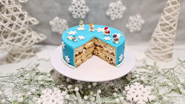 No Bake winterliche Apfeltorte