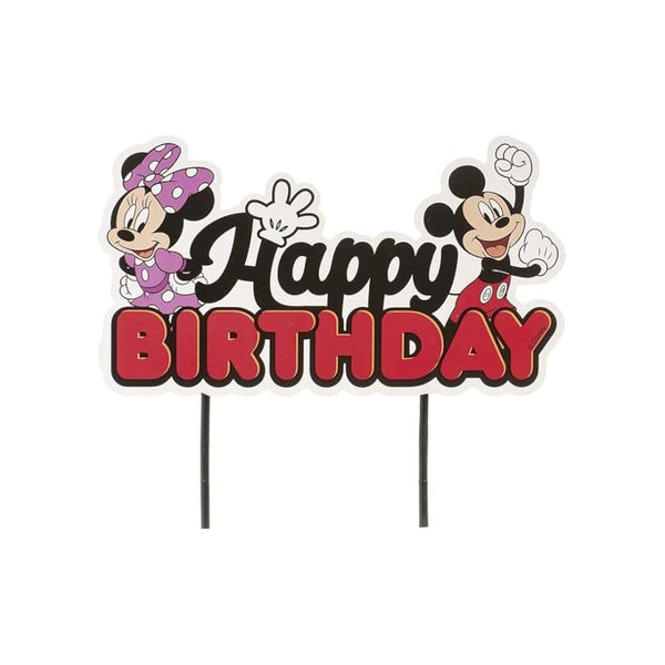 Mickey Mouse Happy Birthday Topper