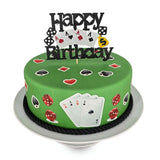 Casino Happy Birthday Topper
