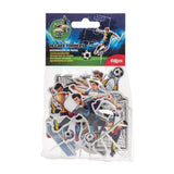 16 Stück Fußball Topper