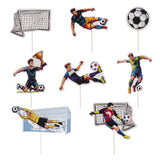 16 Stück Fußball Topper