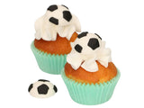 Fußball Tortendekoration 8er Set
