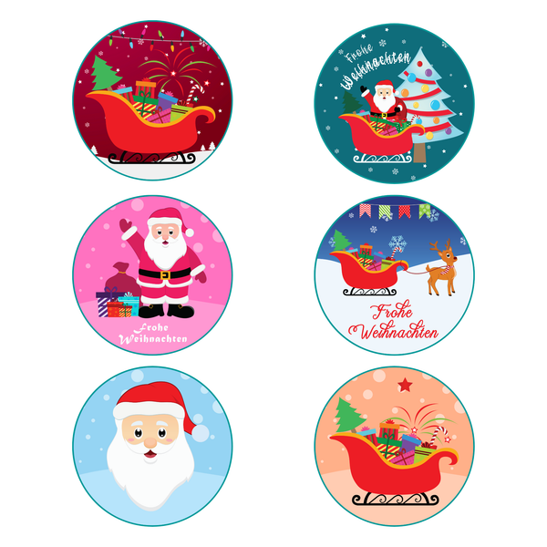 Plätzchen Aufleger Frohe Weihnachten