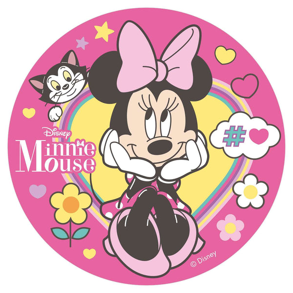 Tortenaufleger Minnie Mouse pink