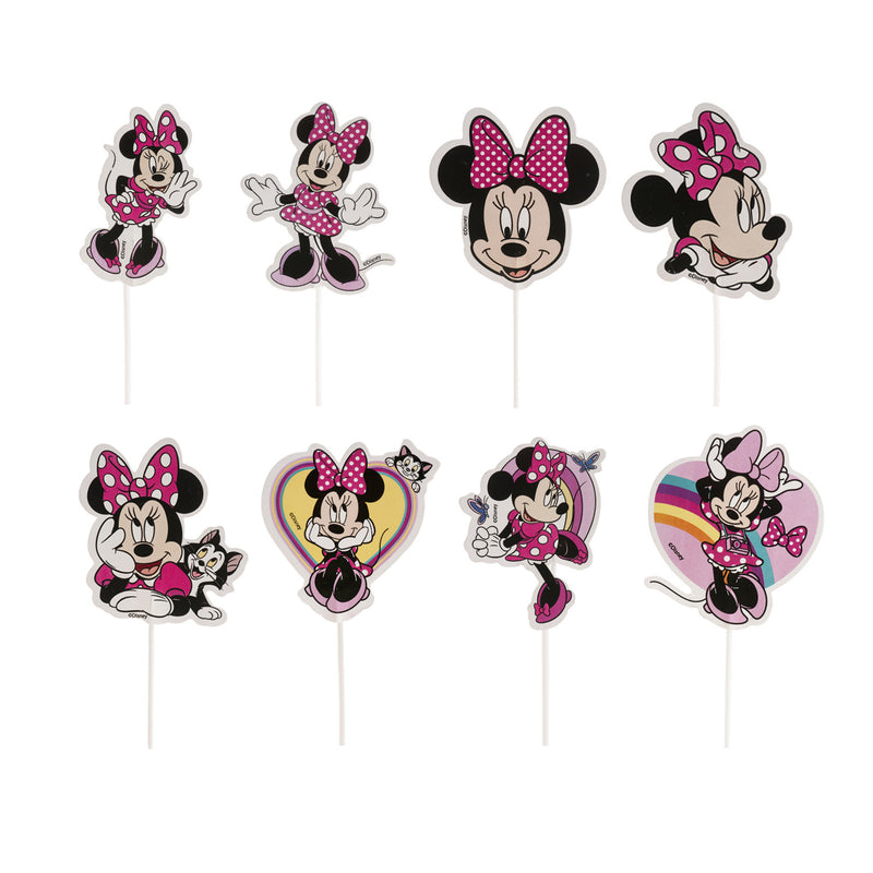 16 Stück Minnie Mouse Topper