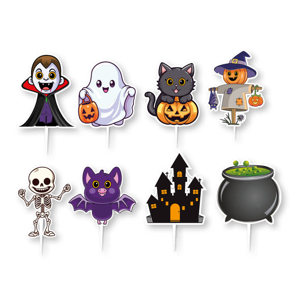 16 Stück Halloween Topper