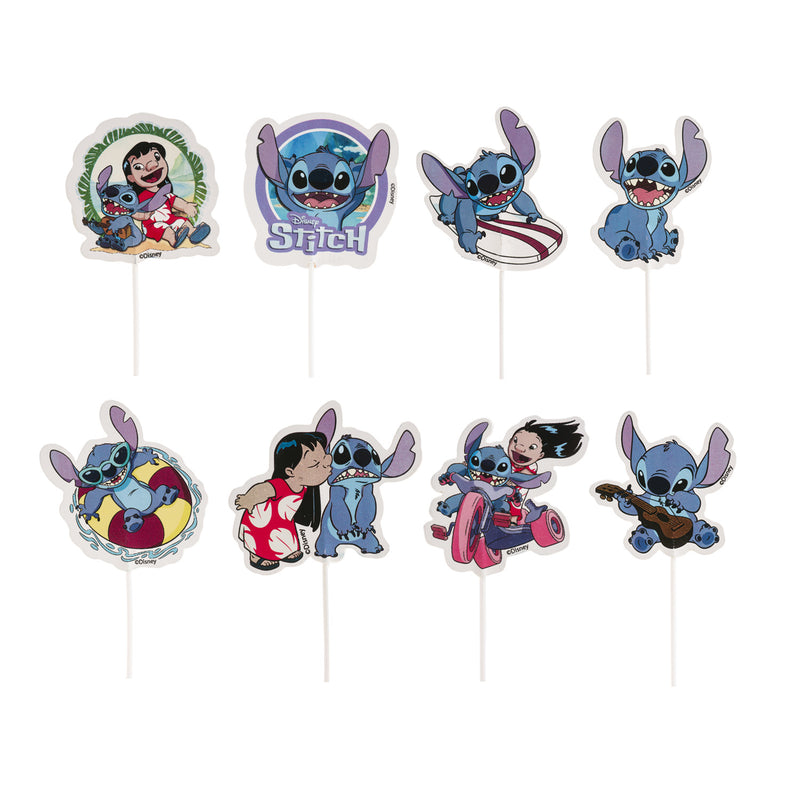 16 Stück Lilo und Stitch Topper