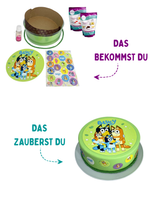 Tortenset mit Bluey und Bingo