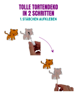 Dschungel Tortendeko (essbar)