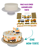 Bagger Tortendeko (essbar)