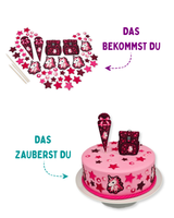 Schultüte Einhorn Tortendeko (essbar)
