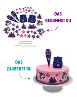 Schultüte Pegasus Tortendeko (essbar)