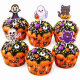 Halloween Backset Grusel Augen