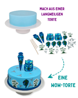 Schultüte Ninja Tortendeko (essbar)
