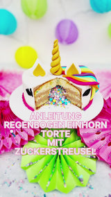 Regenbogen Einhorn