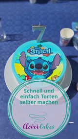 Hülle mit Lilo und Stitch Aufleger