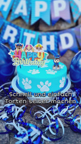 Pfoten mit Paw Patrol Kerze